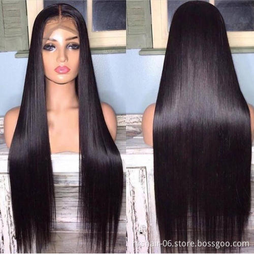 Wholesale Vendors 100%  Human Hair Extension Bundles With HD Lace Frontal Closure Raw Mink Cuticle Aligned Hair Weave Weft